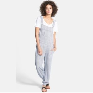Splendid Railroad Stripe Overalls